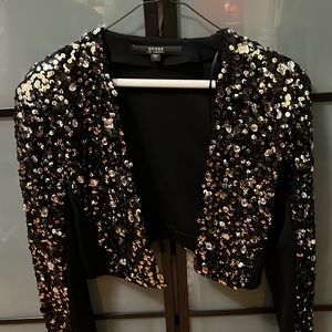 Sequined bolero jacket